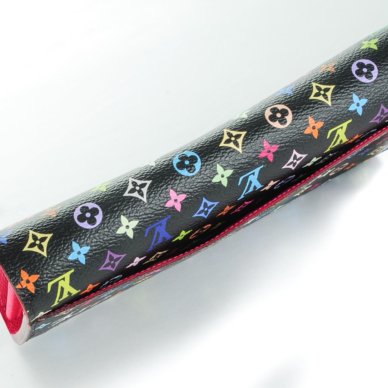 Louis Vuitton Monogram Multicolor Sarah Wallet NM Black Grenade 8 of 9
