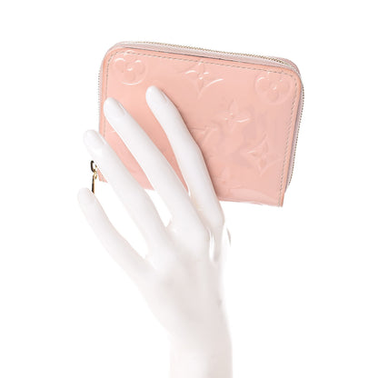 Louis Vuitton Vernis Zippy Coin Purse Rose Ballerine 2 of 11