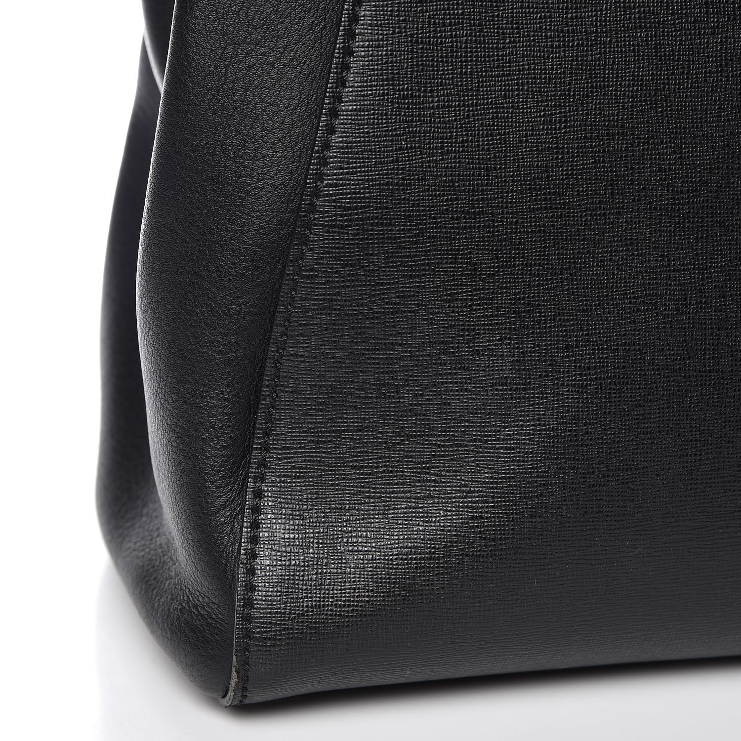 Fendi Vitello Elite Large 2Jours Tote Black 9 of 10