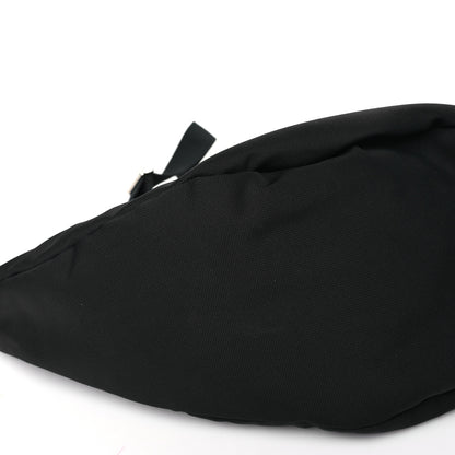 The Row Nylon Slouchy Banana Two Bag Black 7 of 8