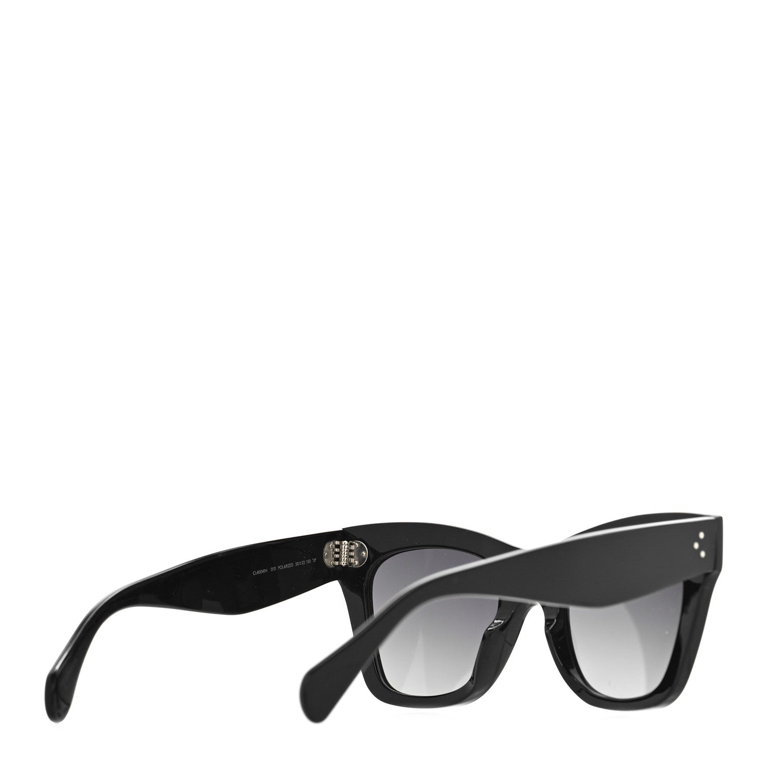Celine Polarized Sunglasses CL4004IN Black 3 of 6