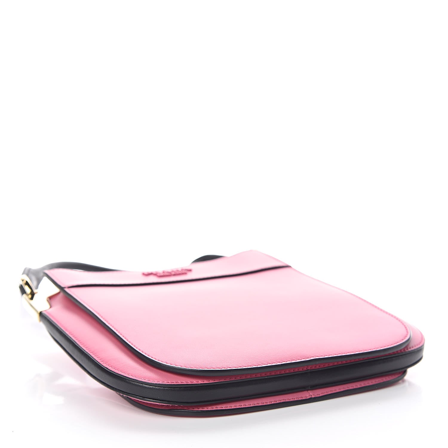 Prada City Calfskin Small Margit Bag Begonia Black 4 of 10