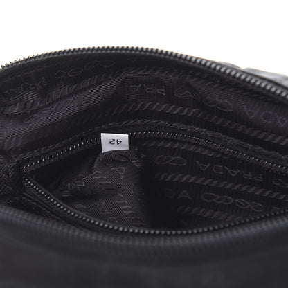 Prada Nylon Tessuto Cosmetic Pouch Black 8 of 8