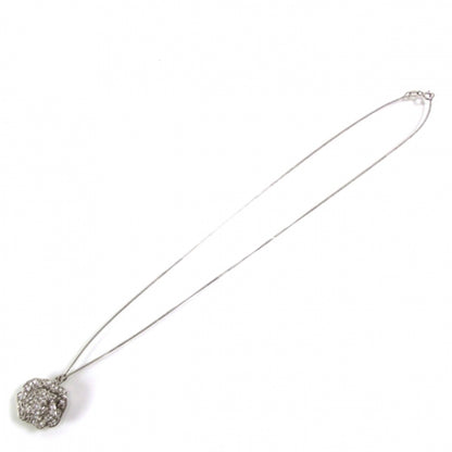 Chanel Camelia Swarovski Crystal Necklace Pendant 1 of 5