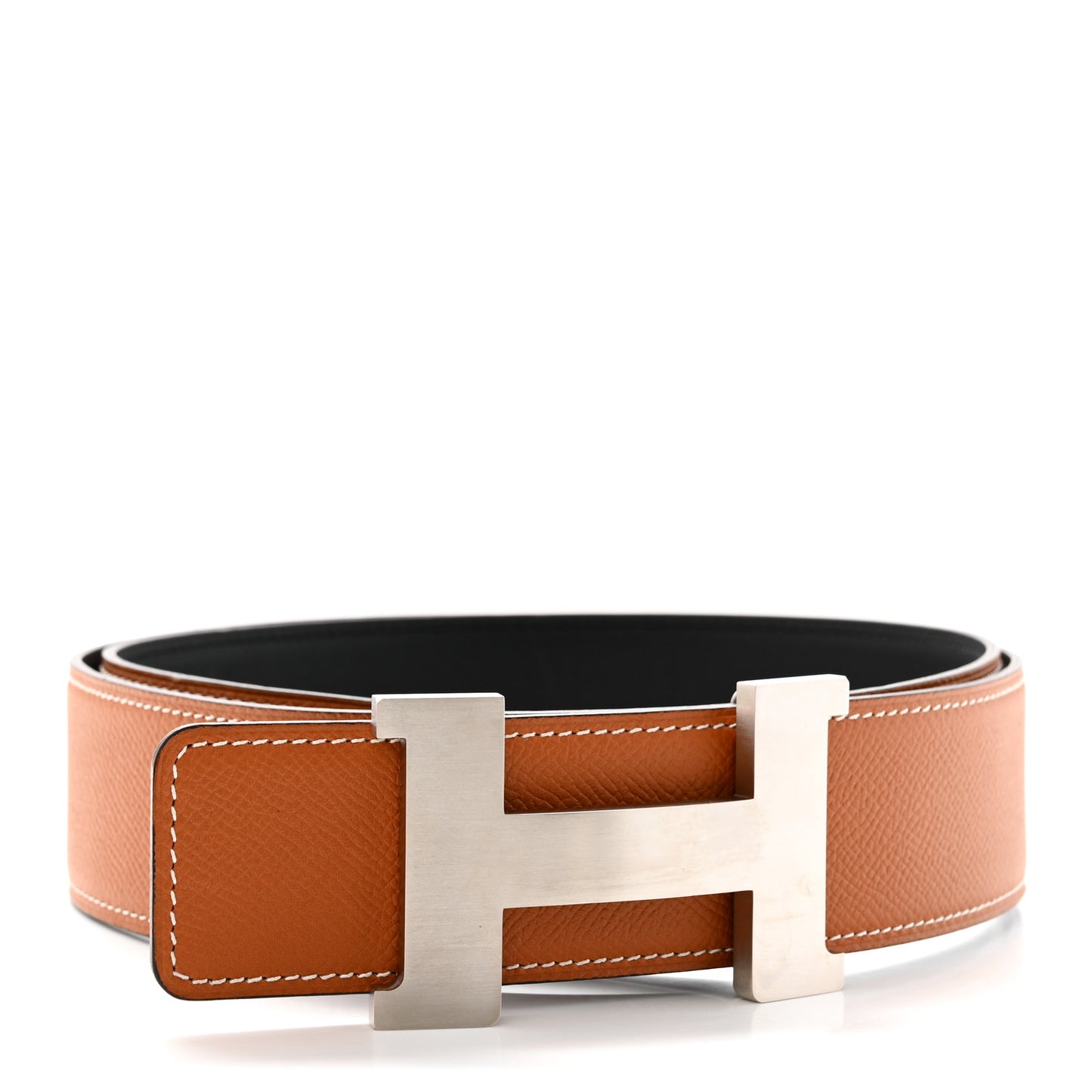 Box Epsom 32mm H Belt 95 38 Black Gold