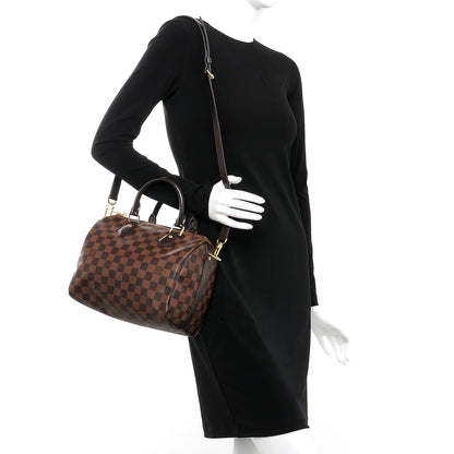 Louis Vuitton Damier Ebene Speedy Bandouliere 25 2 of 9