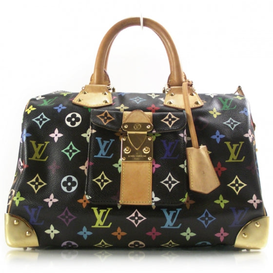 Monogram Multicolor Speedy 30 Black