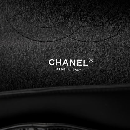 Chanel Patent Quilted Jumbo Double Flap Black 6 of 10