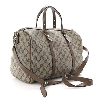 Gucci GG Supreme Monogram Margaux Calfskin Medium Nice Boston Beige Ebony Acero 3 of 10