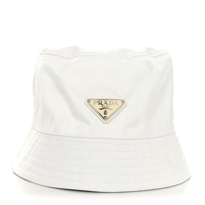 Prada Nylon Bucket Hat M White 3 of 10
