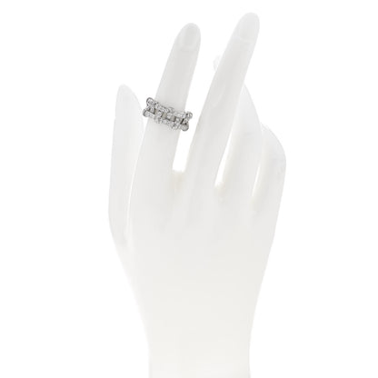 Tiffany Platinum Diamond Weave Band Ring 50 5.5 2 of 7