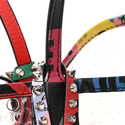 Christian Louboutin PVC Loubiballage East West Cabata Tote Clear Multicolor 13 of 13
