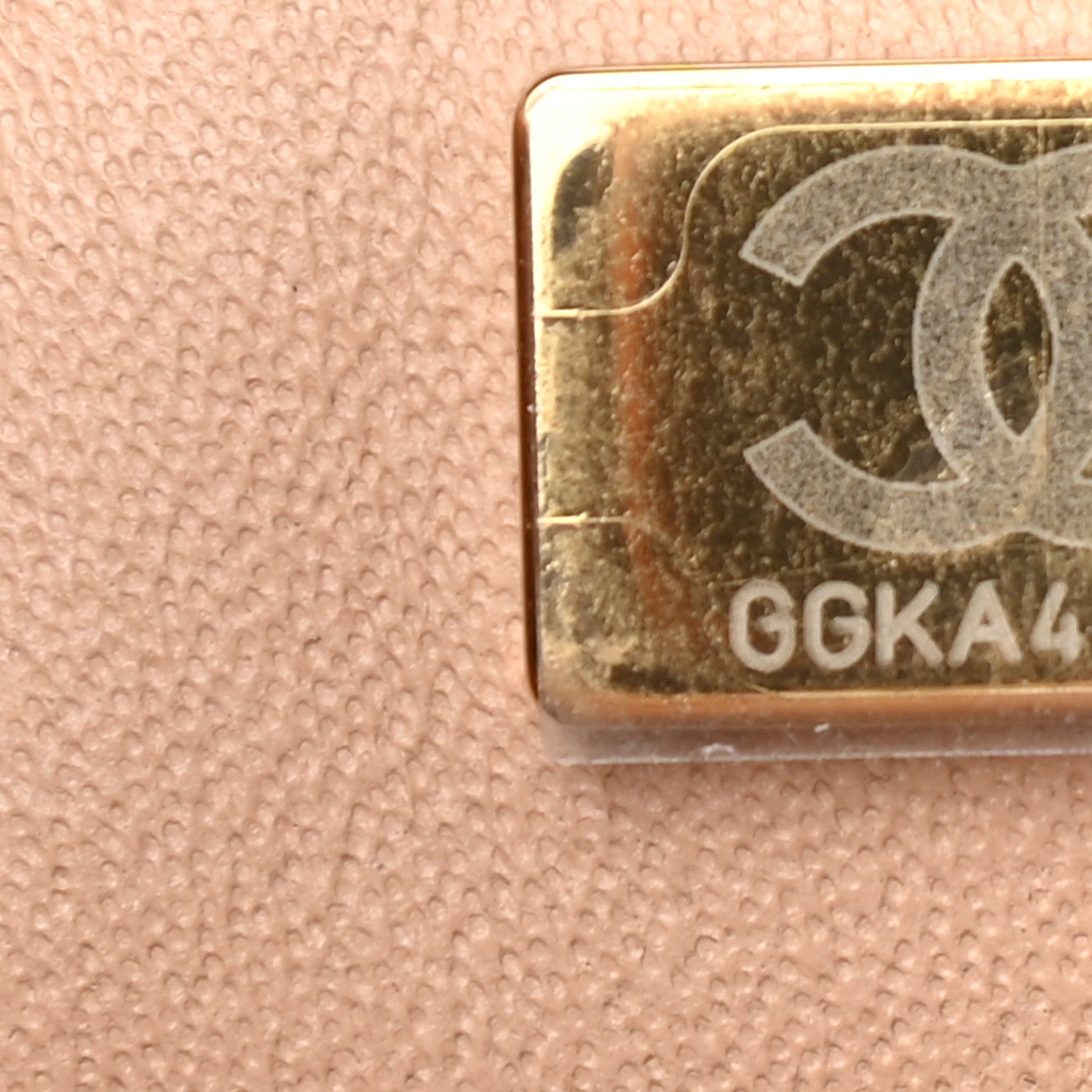 Chanel Lambskin Quilted Mini Rectangular Flap Beige 7 of 9