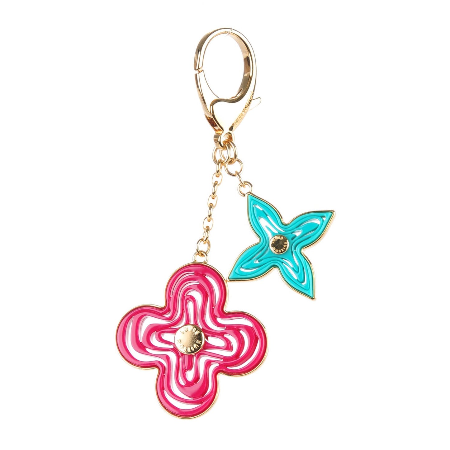 Resin Naif Bag Charm Grenadine