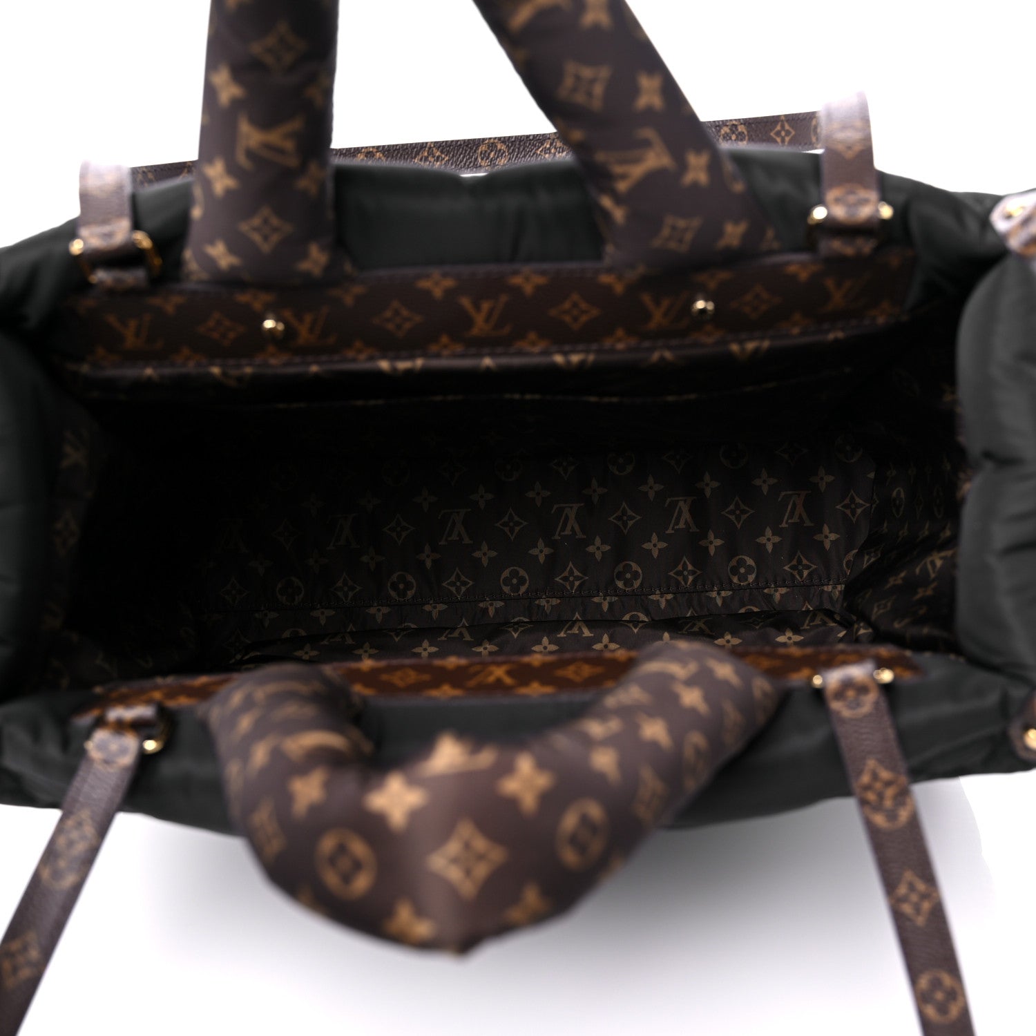 Louis Vuitton Econyl Monogram Pillow Giant Onthego MM Black 5 of 8