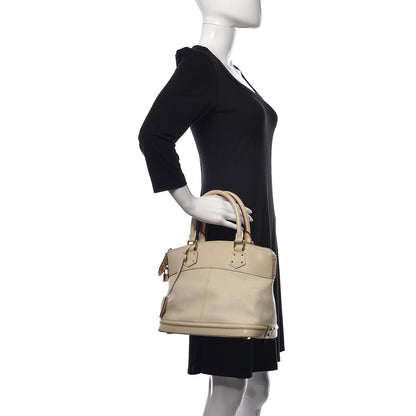 Louis Vuitton Suhali Lockit PM White 3 of 22