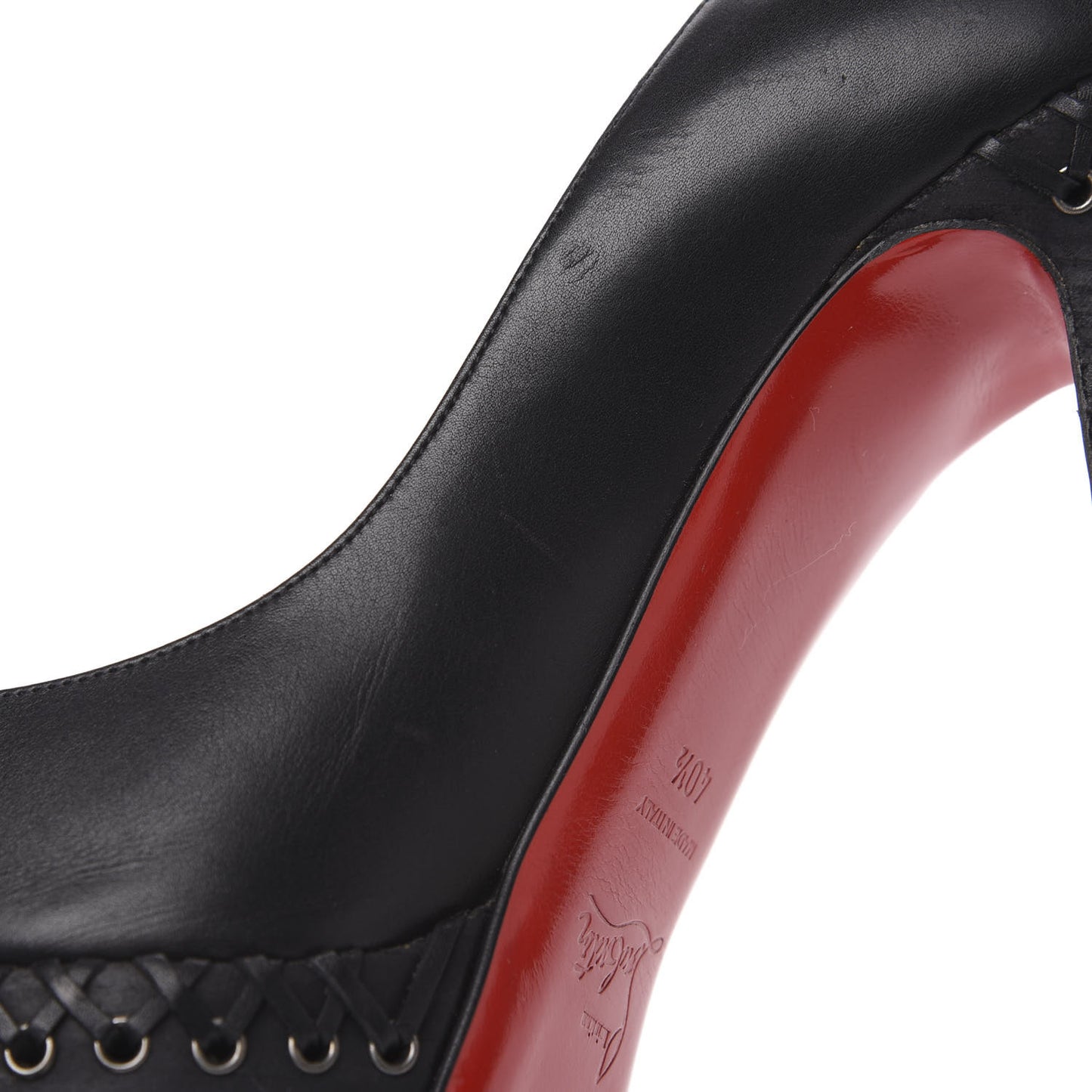 Calfskin Lady Indiana 140 Pumps 40.5 Black