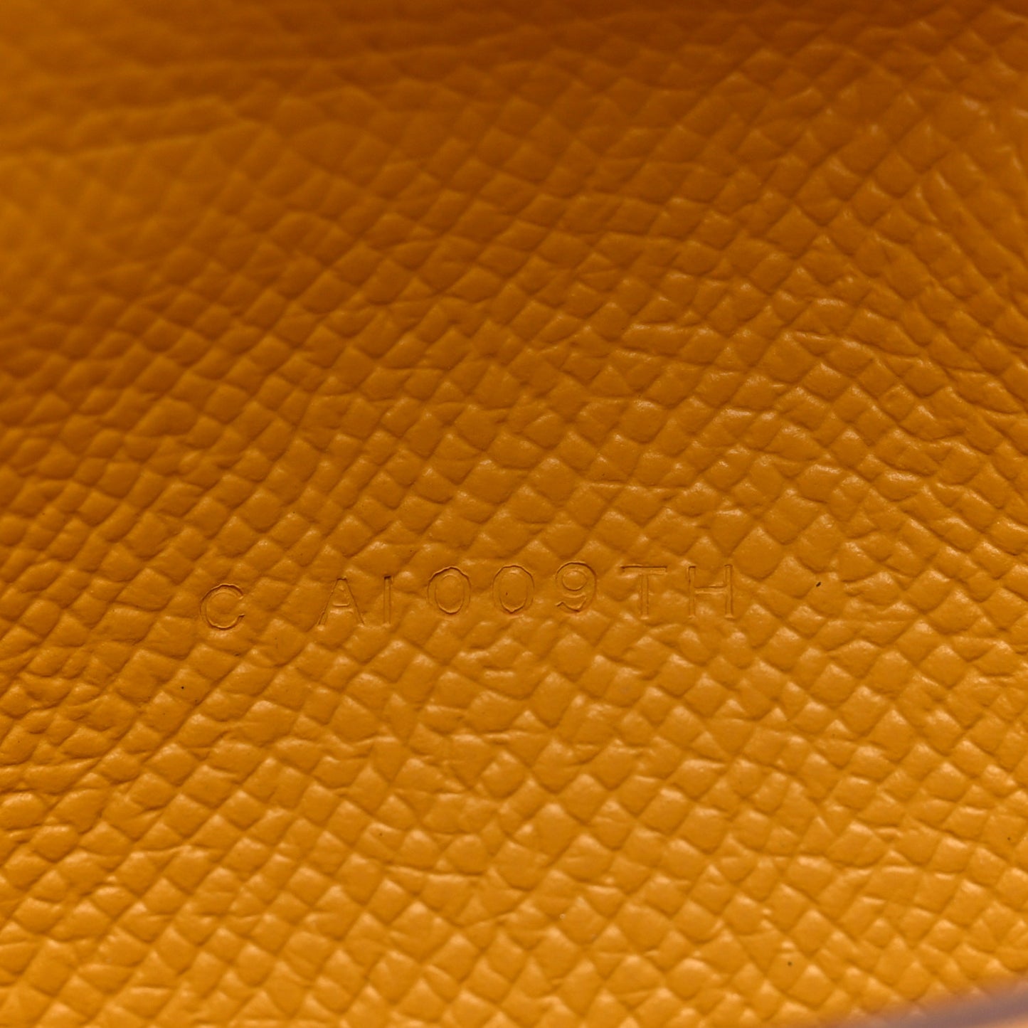 Epsom Medium Kelly Wallet Jaune Ambre