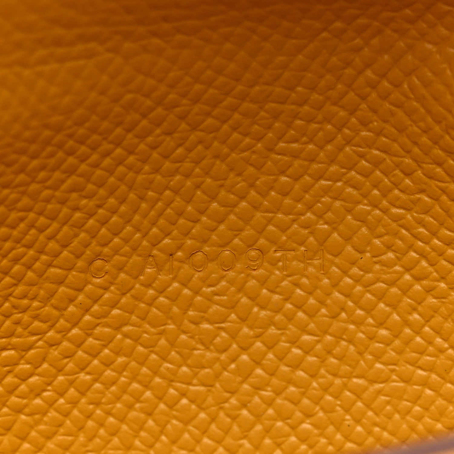 Hermes Epsom Medium Kelly Wallet Jaune Ambre 7 of 8