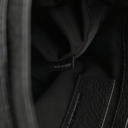 Alexander Wang Pebbled Lambskin Lia Sling Black with Antique Brass Hardware 7 of 13