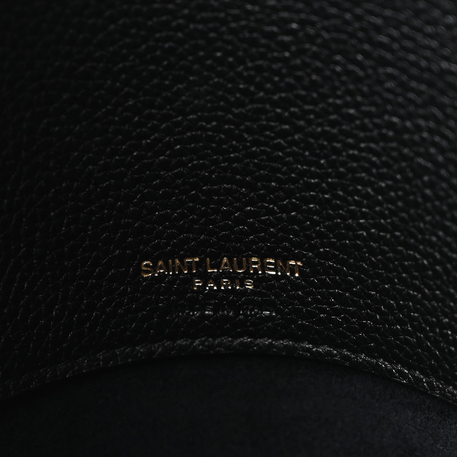 Saint Laurent Grained Calfskin Large Thin Sac De Jour Black 6 of 10