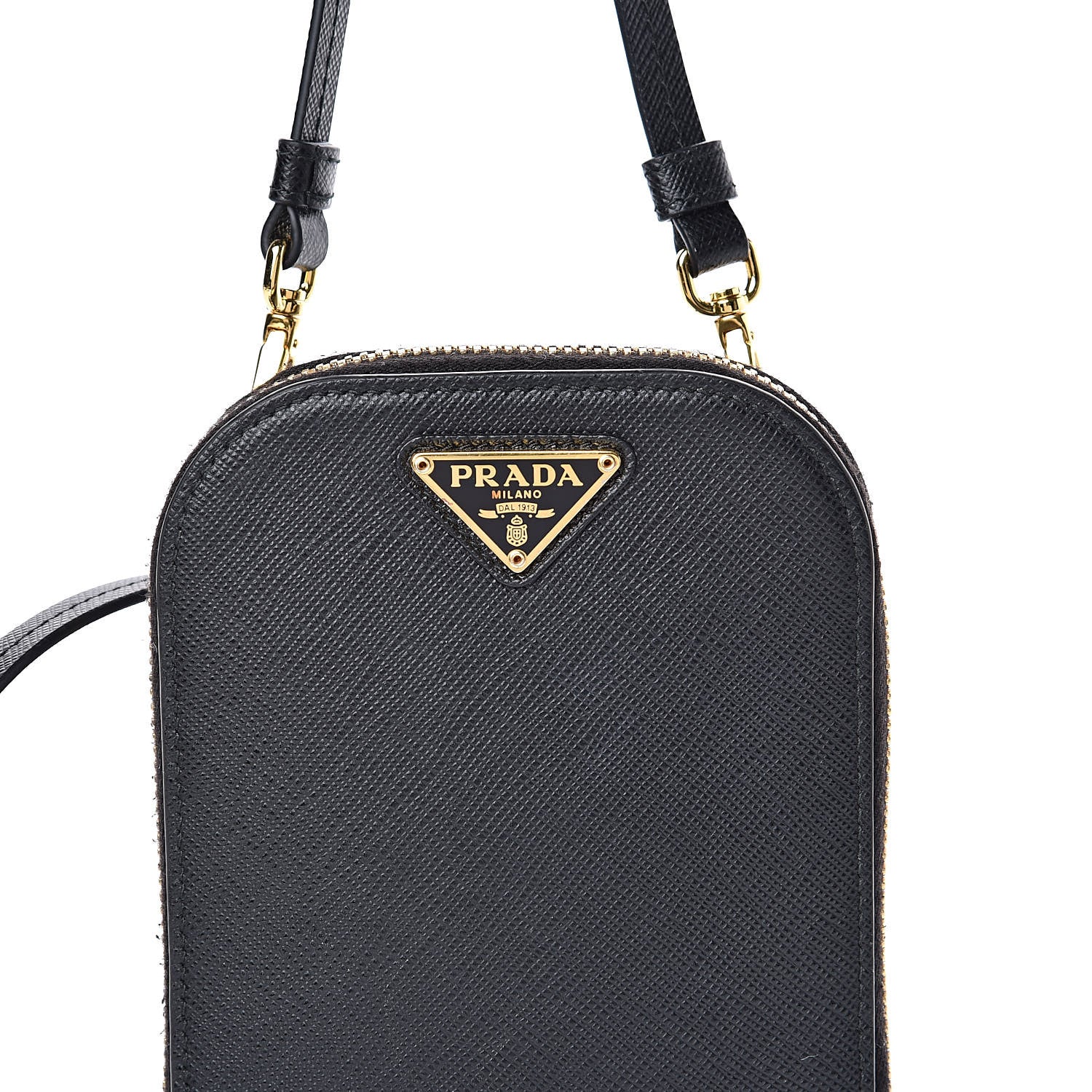 Prada Saffiano Mini Bag Black 9 of 9