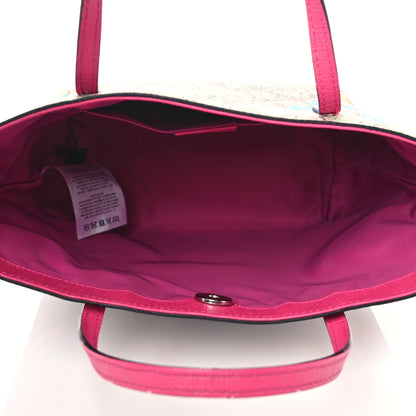 Gucci GG Supreme Monogram Childrens Deer Tote Red 4 of 8