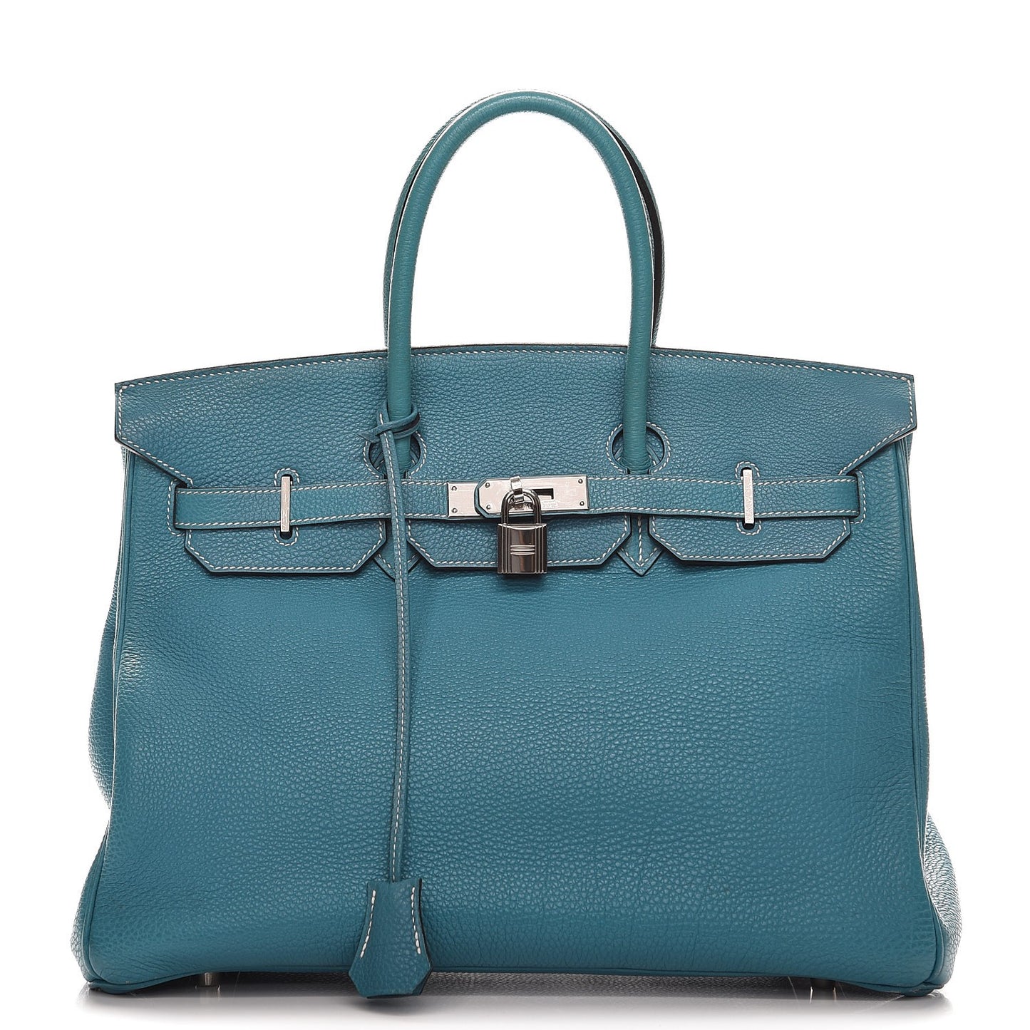 Togo Birkin 35 Blue Jean