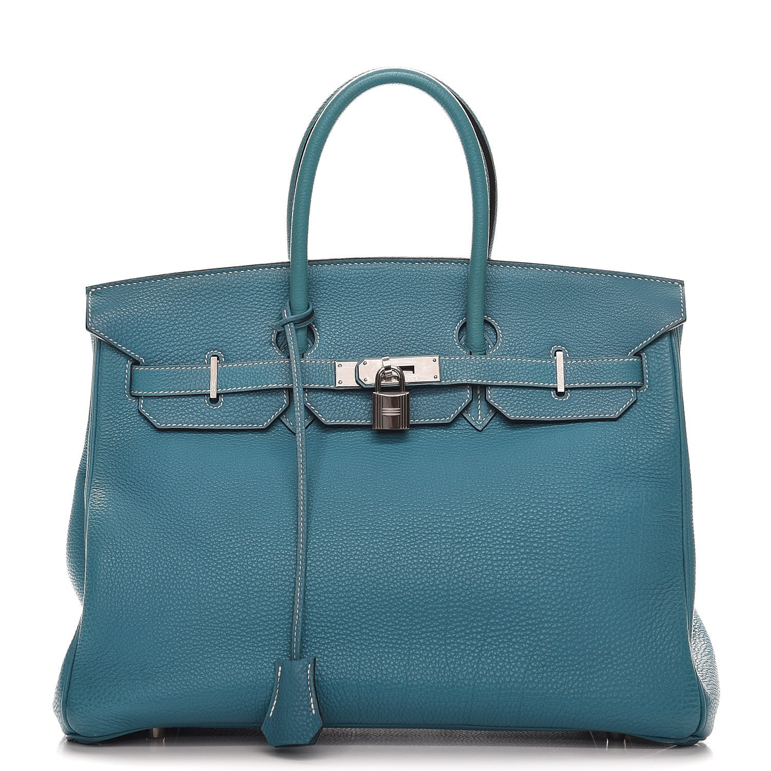 Hermes Togo Birkin 35 Blue Jean 1 of 38
