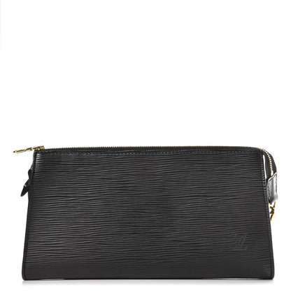 Louis Vuitton Epi Pochette Accessories 24 Black 1 of 8