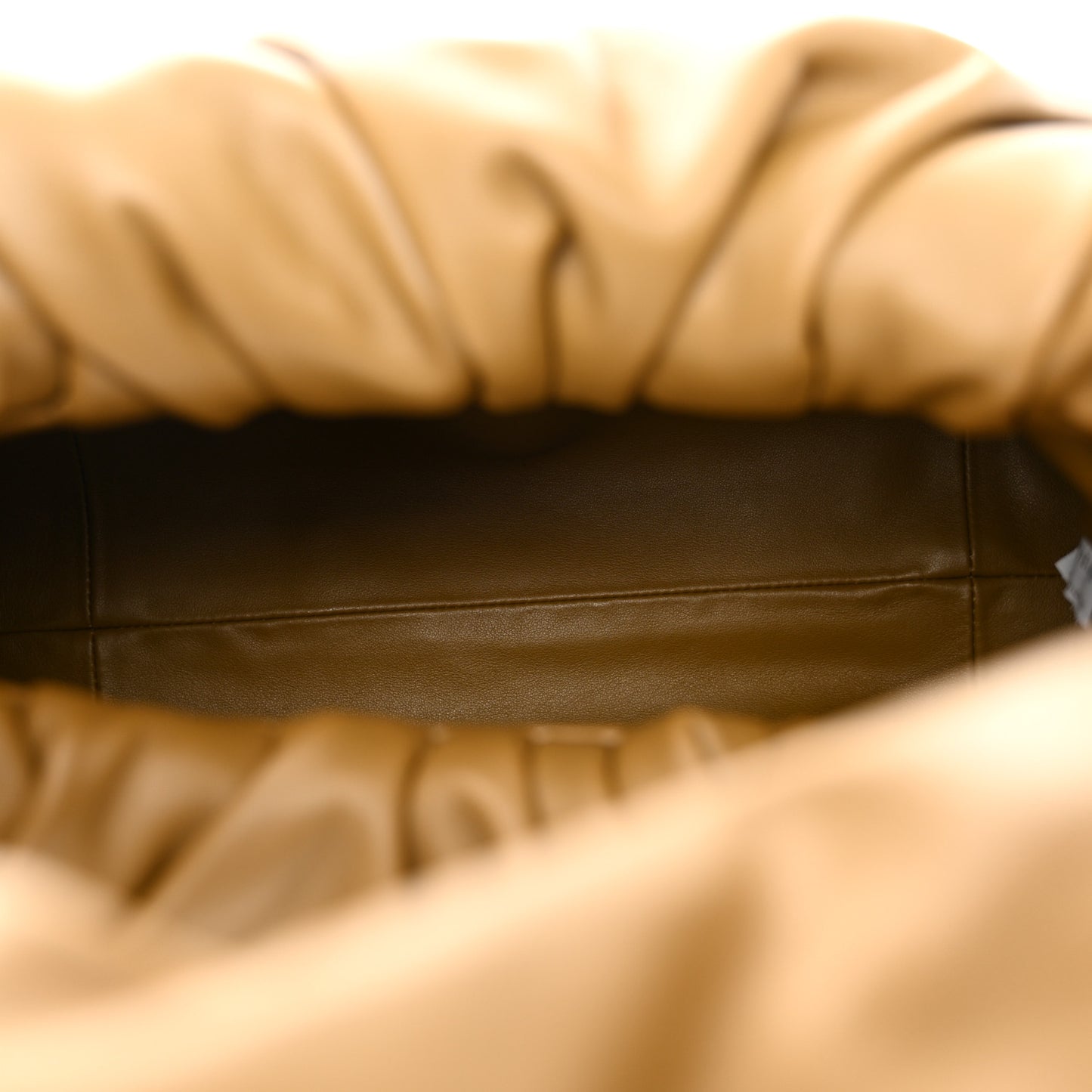 Smooth Butter Calfskin Small The Shoulder Pouch Moutarde