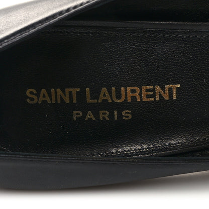 Saint Laurent Calfskin Opyum 110 Pumps 40 Black 8 of 8