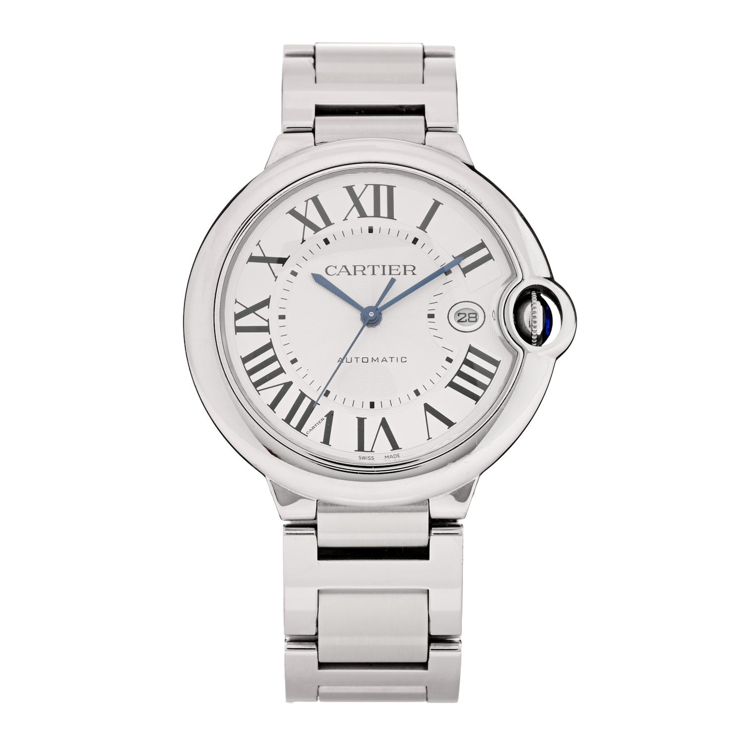 Stainless Steel 42mm Ballon Bleu De Cartier Automatic Watch