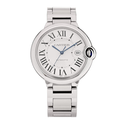 Cartier Stainless Steel 42mm Ballon Bleu De Cartier Automatic Watch 1 of 5