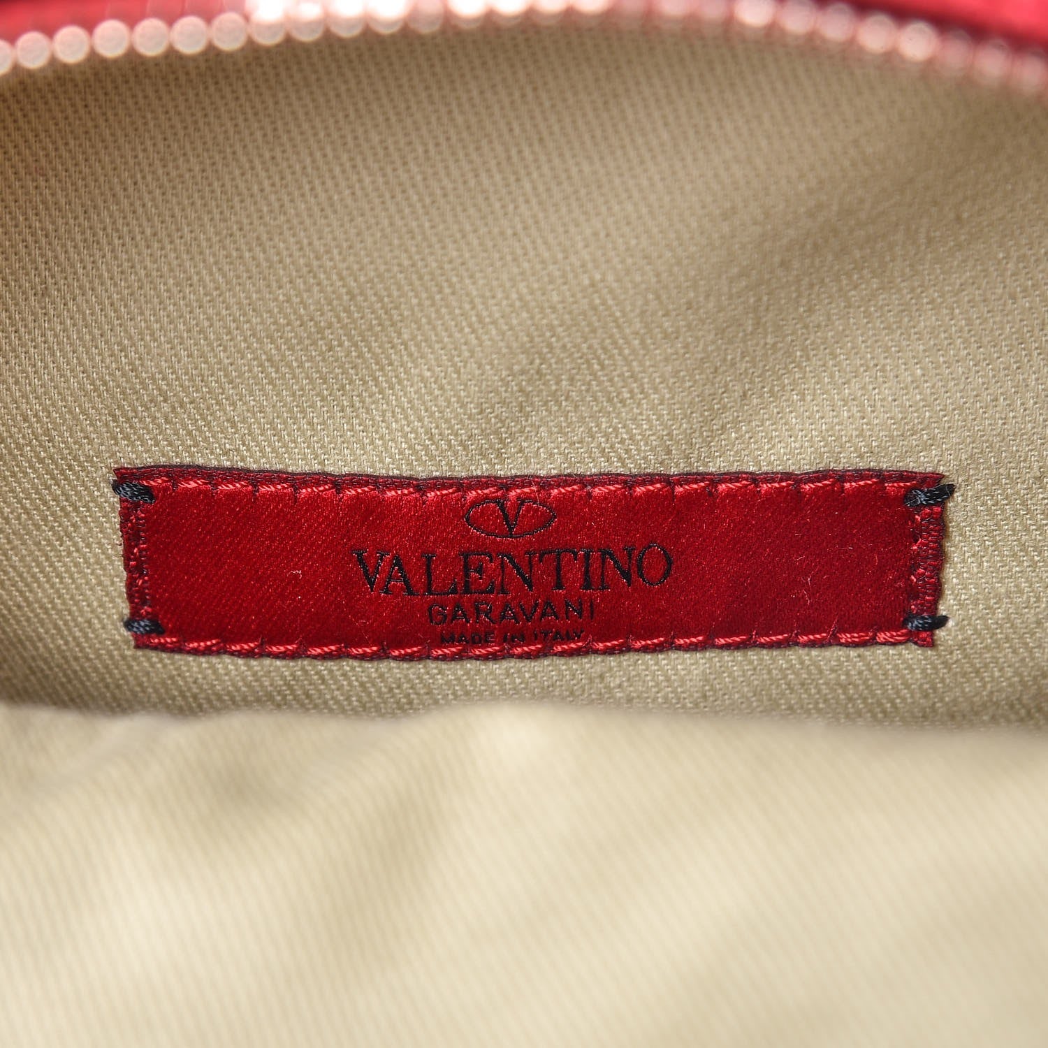 Valentino Garavani Calfskin Mini Rockstud Backpack Deep Fuxia 6 of 6