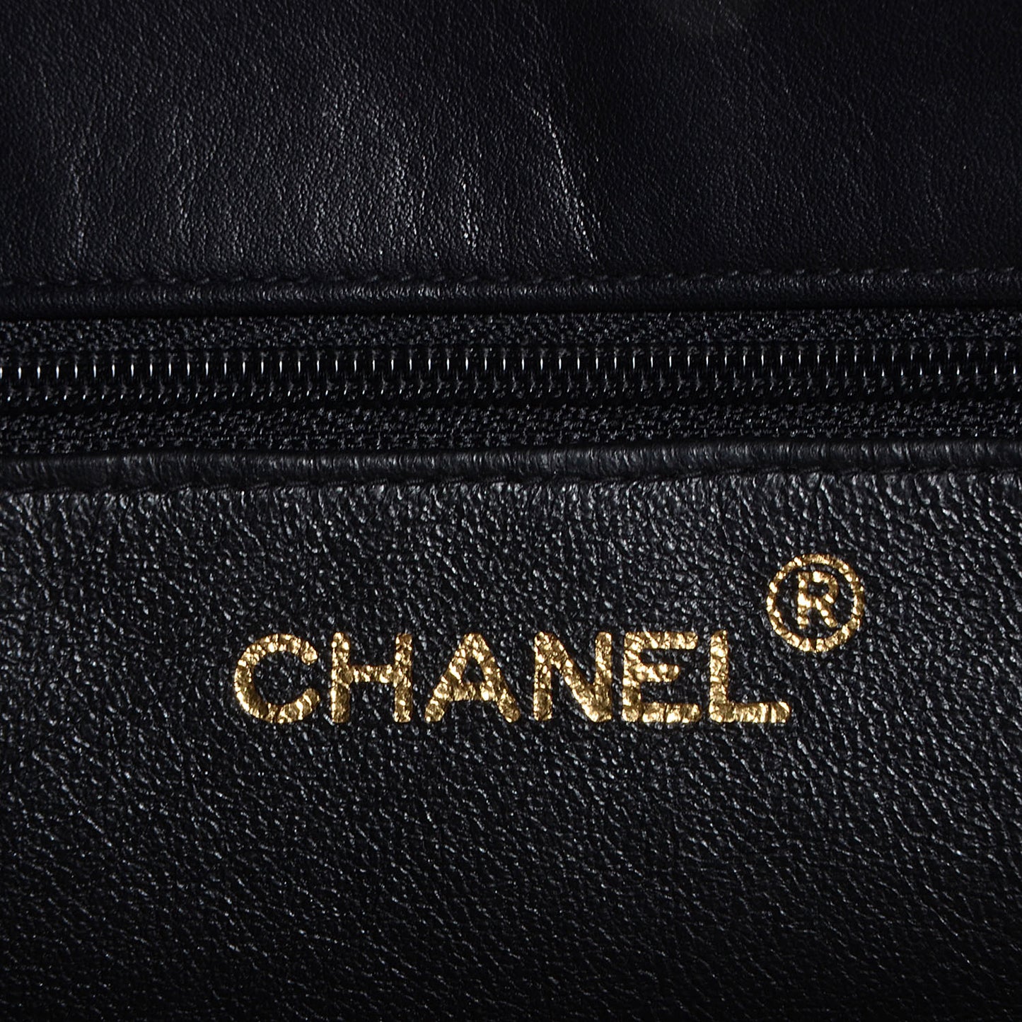 Lambskin Jumbo Shoulder Bag Black
