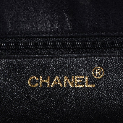 Chanel Lambskin Jumbo Shoulder Bag Black 6 of 8