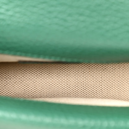 Gucci Dollar Calfskin Crystal Mini Dionysus Top Handle Bag Emerald 5 of 9