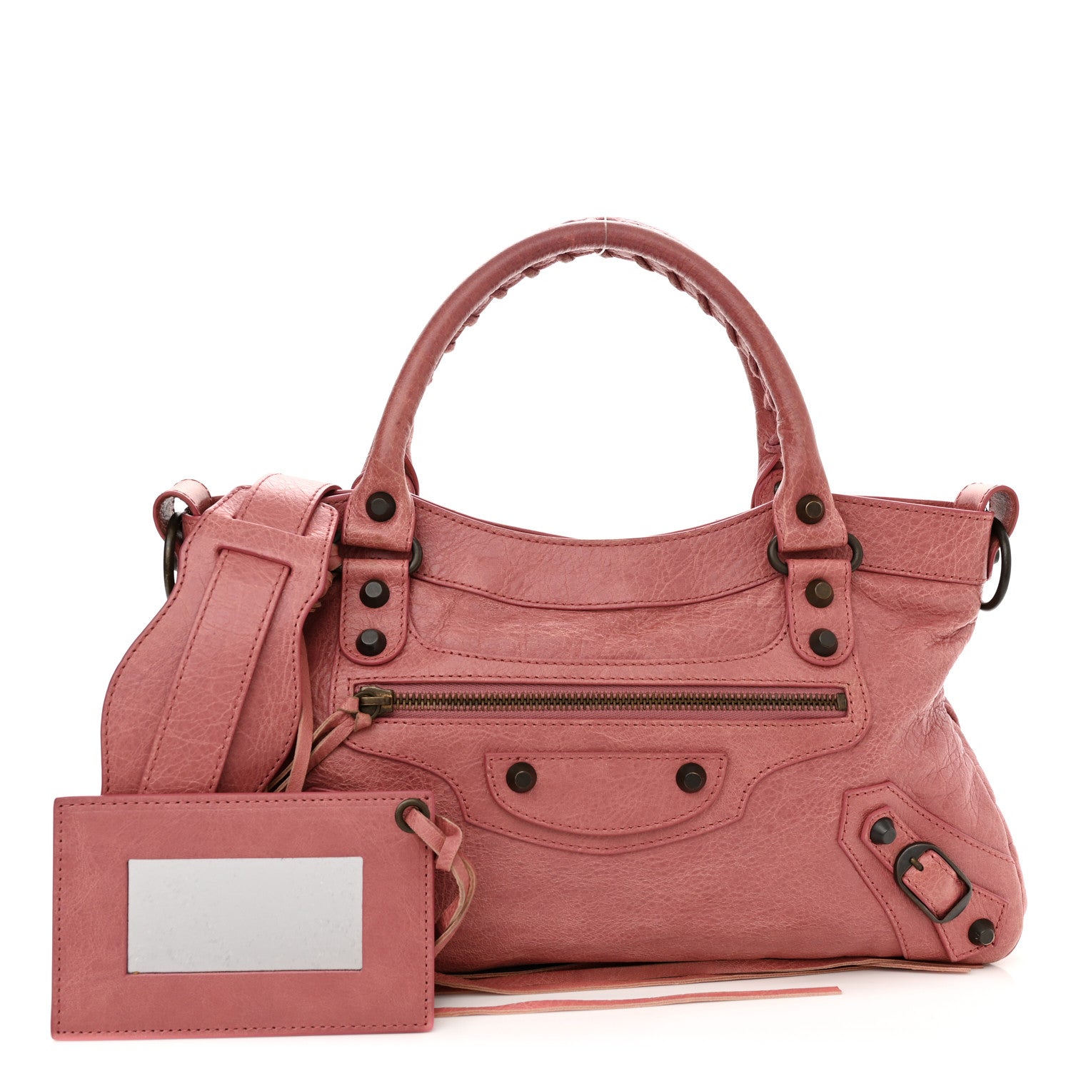 Balenciaga Agneau Classic Hardware First Rose Bruyere 1 of 12