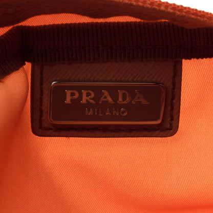 Prada Tessuto Nylon Pouch Papaya 8 of 12
