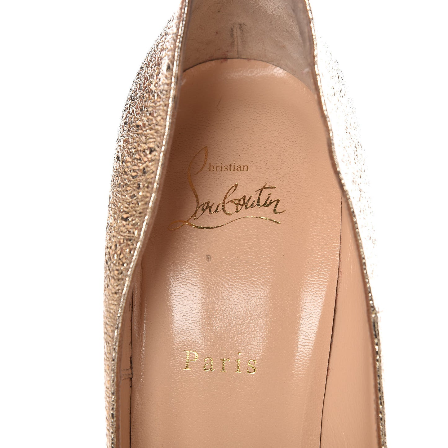 Metallic Crinkled Specchio So Kate 120 Pumps 42 Platine
