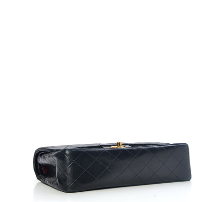 Chanel Lambskin Quilted Medium Double Flap Black 5 of 12