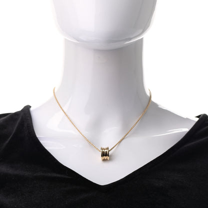 Bulgari 18K Yellow Gold B.Zero1 Pendant Necklace 2 of 9