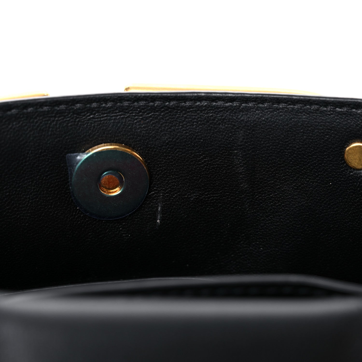 Valentino Garavani Nappa Stud Sign Bucket Bag Black 11 of 13