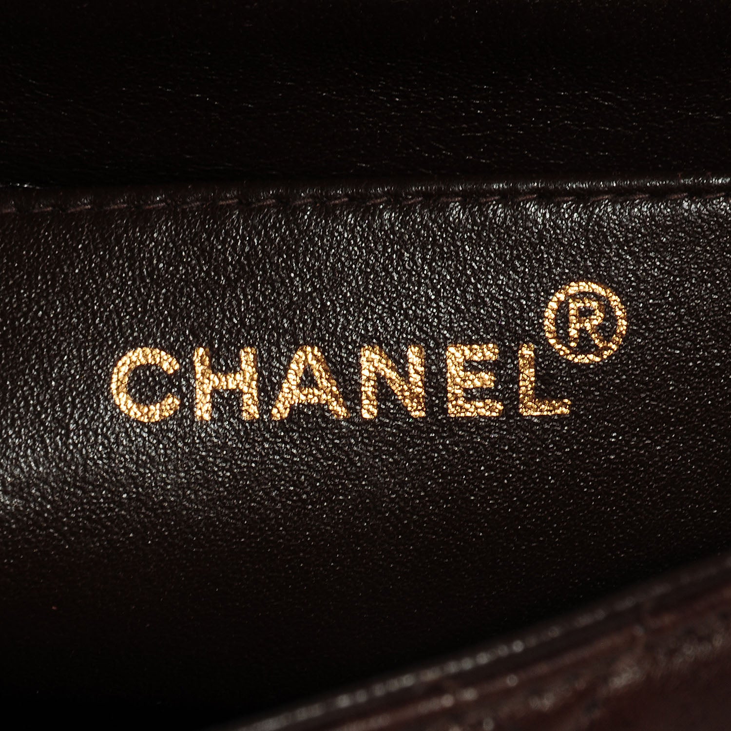 Chanel Lambskin Quilted Jumbo Flap Brown 8 of 10