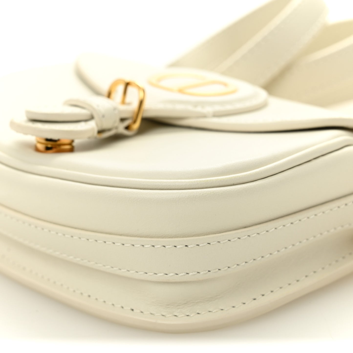 Box Calfskin Small Bobby Bag White