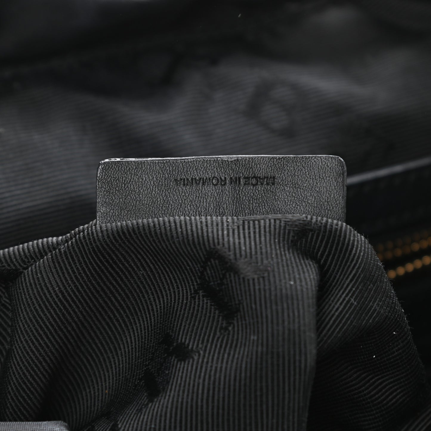 Nylon Medium Rucksack Backpack Black