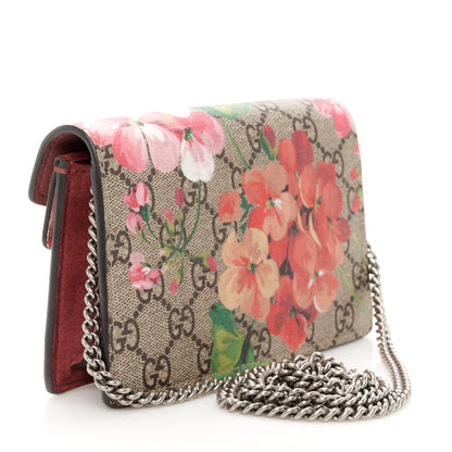 Gucci GG Supreme Monogram Blooms Super Mini Dionysus Shoulder Bag Beige Multicolor Dry Rose 3 of 9