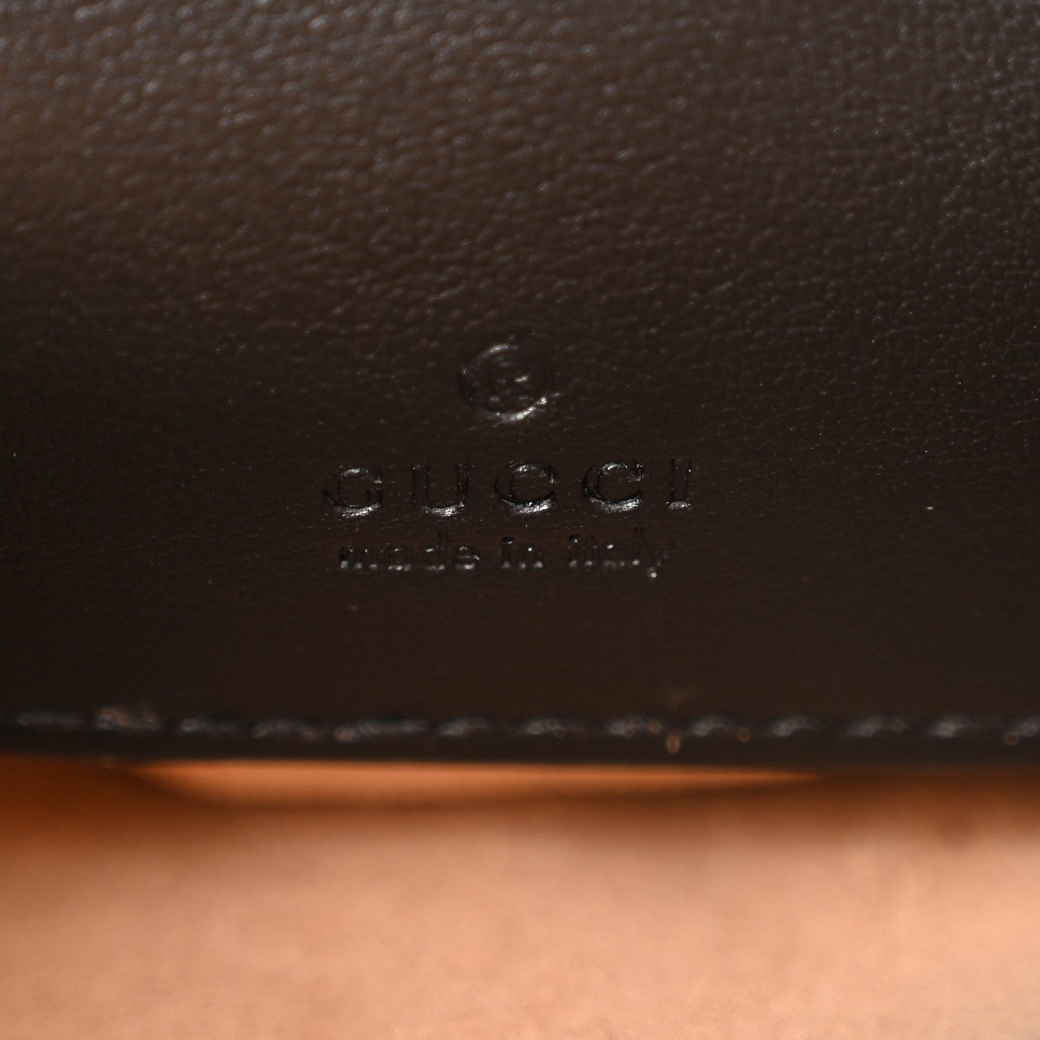 Gucci Calfskin Matelasse Mini GG Marmont Crossbody Bag Black 6 of 11