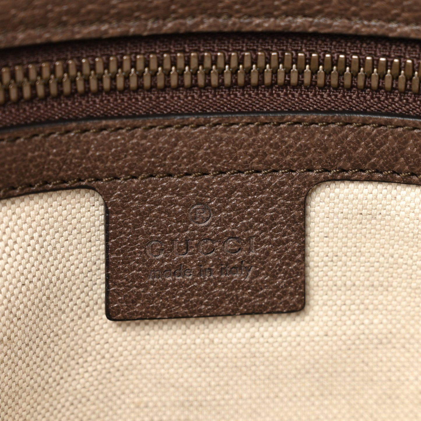 GG Supreme Monogram Web Medium Ophidia Shoulder Bag Beige New Acero